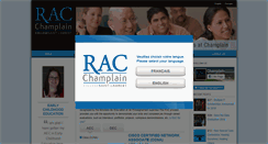 Desktop Screenshot of champlainrac.com